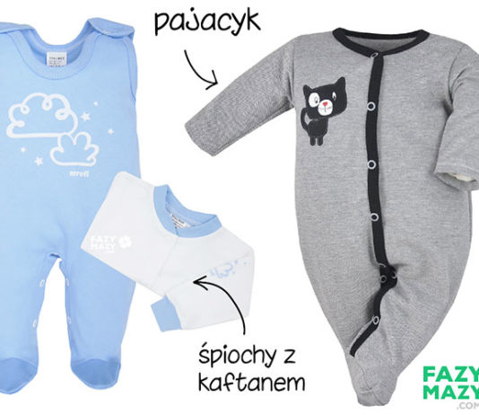 Śpiochy czy pajacyk - które ubranka niemowlęce lepiej się sprawdzają?