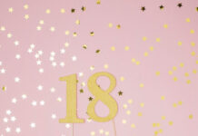 Dekoracje urodzinowe z balonami na 18 urodziny