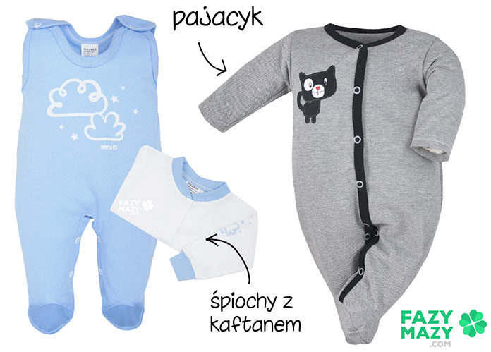 Śpiochy czy pajacyk - które ubranka niemowlęce lepiej się sprawdzają?